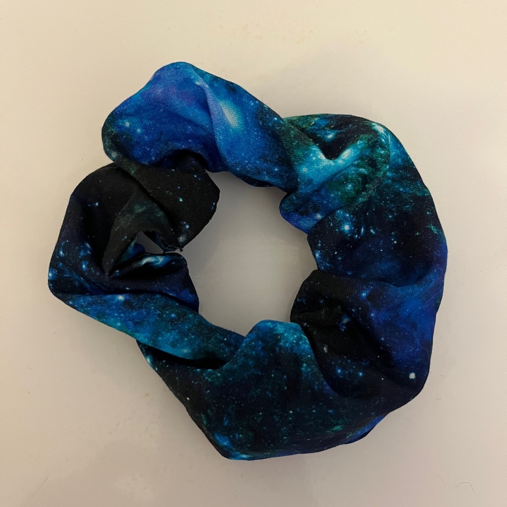 $4 New Hair Scrunchie Hair Accessory Galaxy Space Astronomy Science Geek